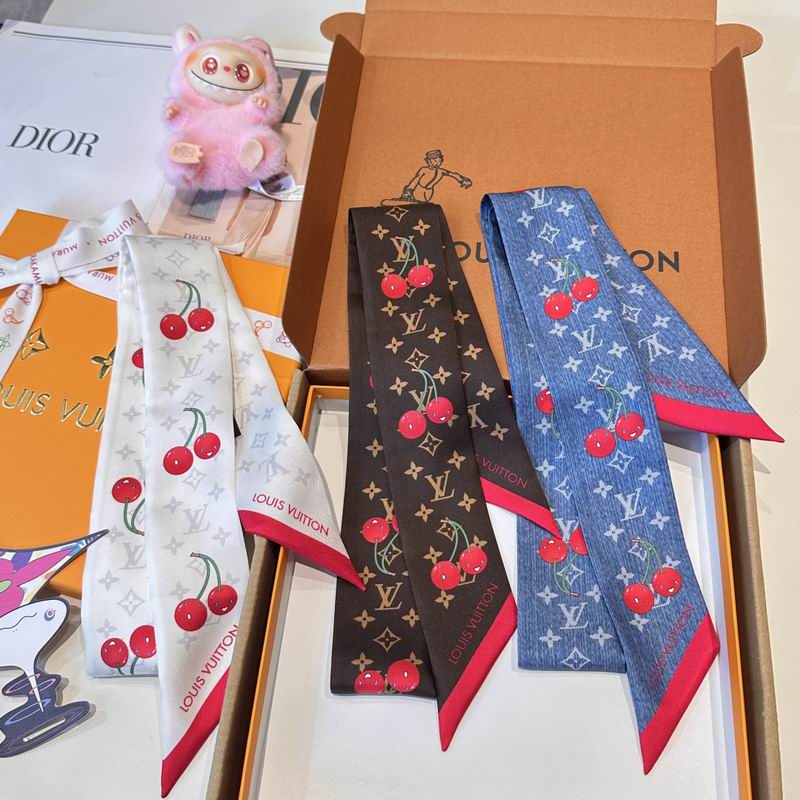 LV Silk ribbon 5X120cm E041808